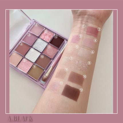 グラムチェンジマルチパレット/A.BLACK/マルチパレットを使ったクチコミ(3枚目)