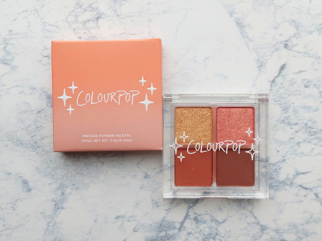 pressed powder palette/ColourPop/アイシャドウパレットを使ったクチコミ（2枚目）