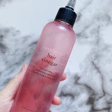 ラズベリー ヘアビネガー/A’pieu/頭皮ローションを使ったクチコミ(1枚目)