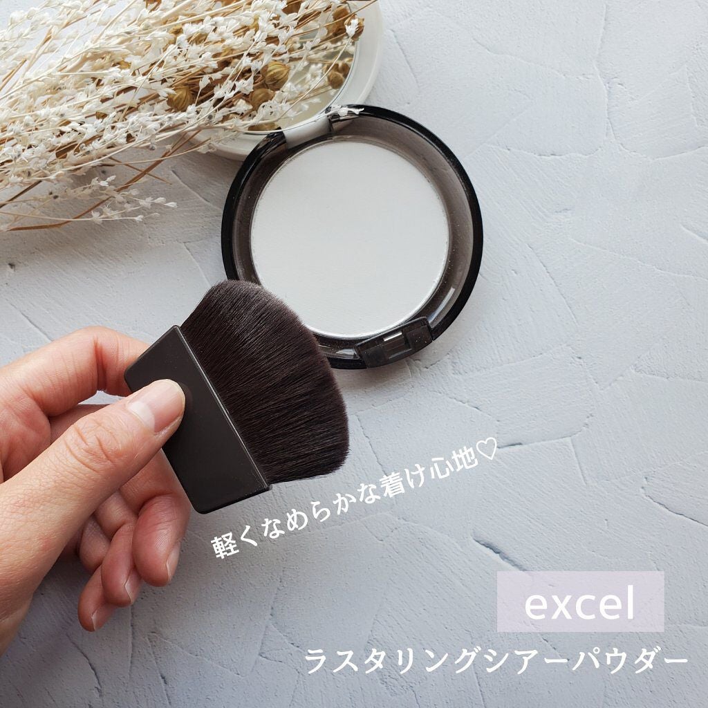 ラスタリングシアーパウダー/excel/プレストパウダーを使ったクチコミ(2枚目)