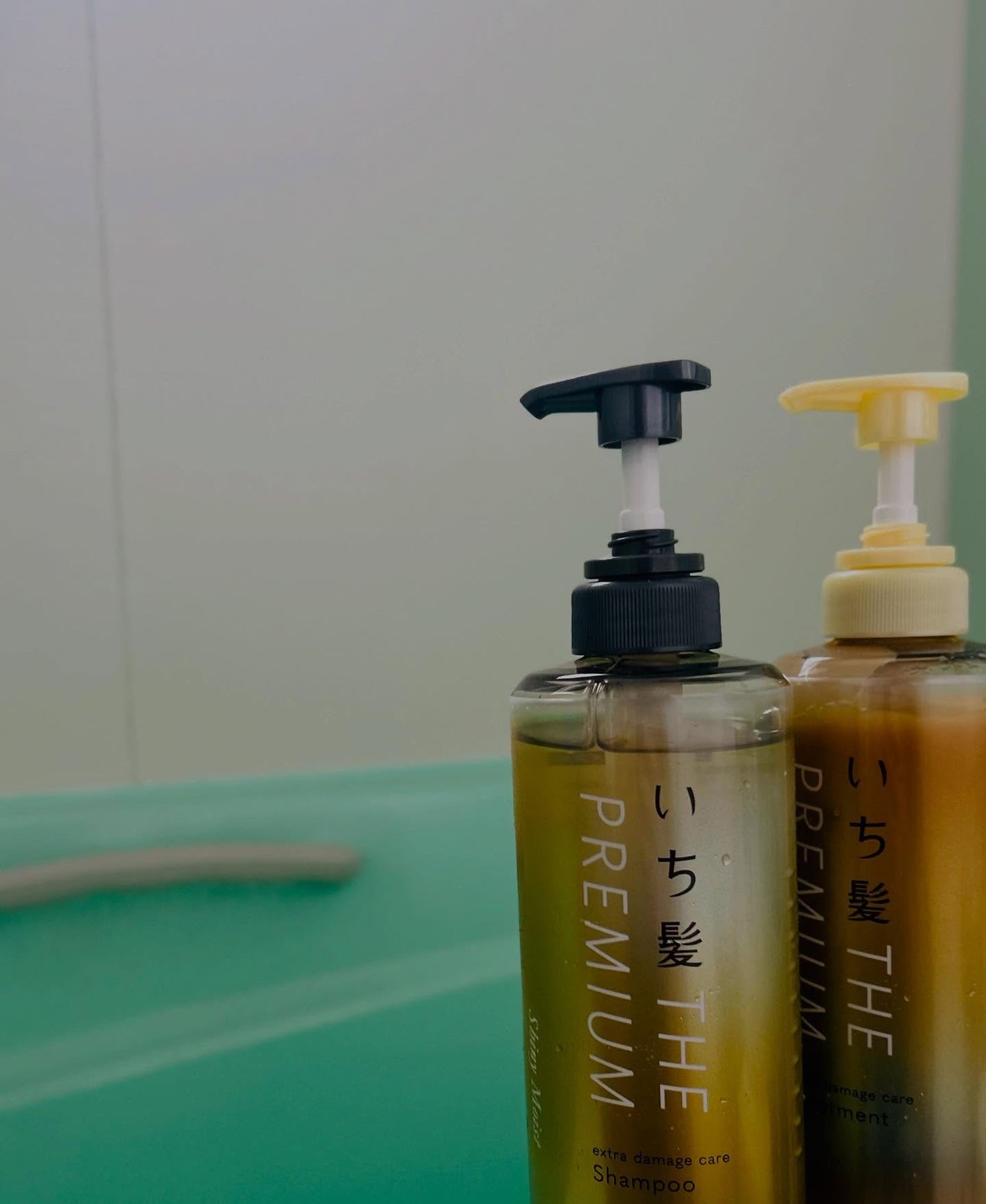 THE PREMIUM エクストラダメージケアシャンプー/トリートメント(シャイニーモイスト)/いち髪/市販シャンプーを使ったクチコミ(1枚目)