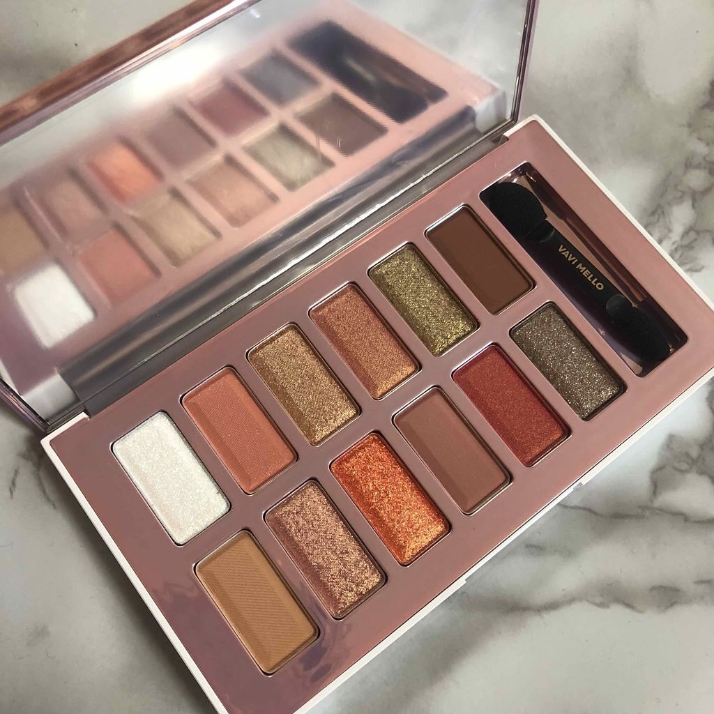 バレンタインボックス2 ピーチパレット/VAVI MELLO/アイシャドウパレットを使ったクチコミ(1枚目)