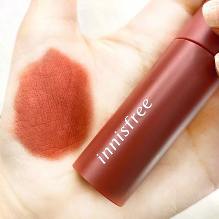 ビビッドコットン インクティント/innisfree/口紅を使ったクチコミ(3枚目)