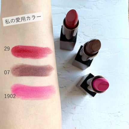 ルージュ エッセンシャル シルキー クリーム リップスティック/ローラ メルシエ/口紅を使ったクチコミ(2枚目)