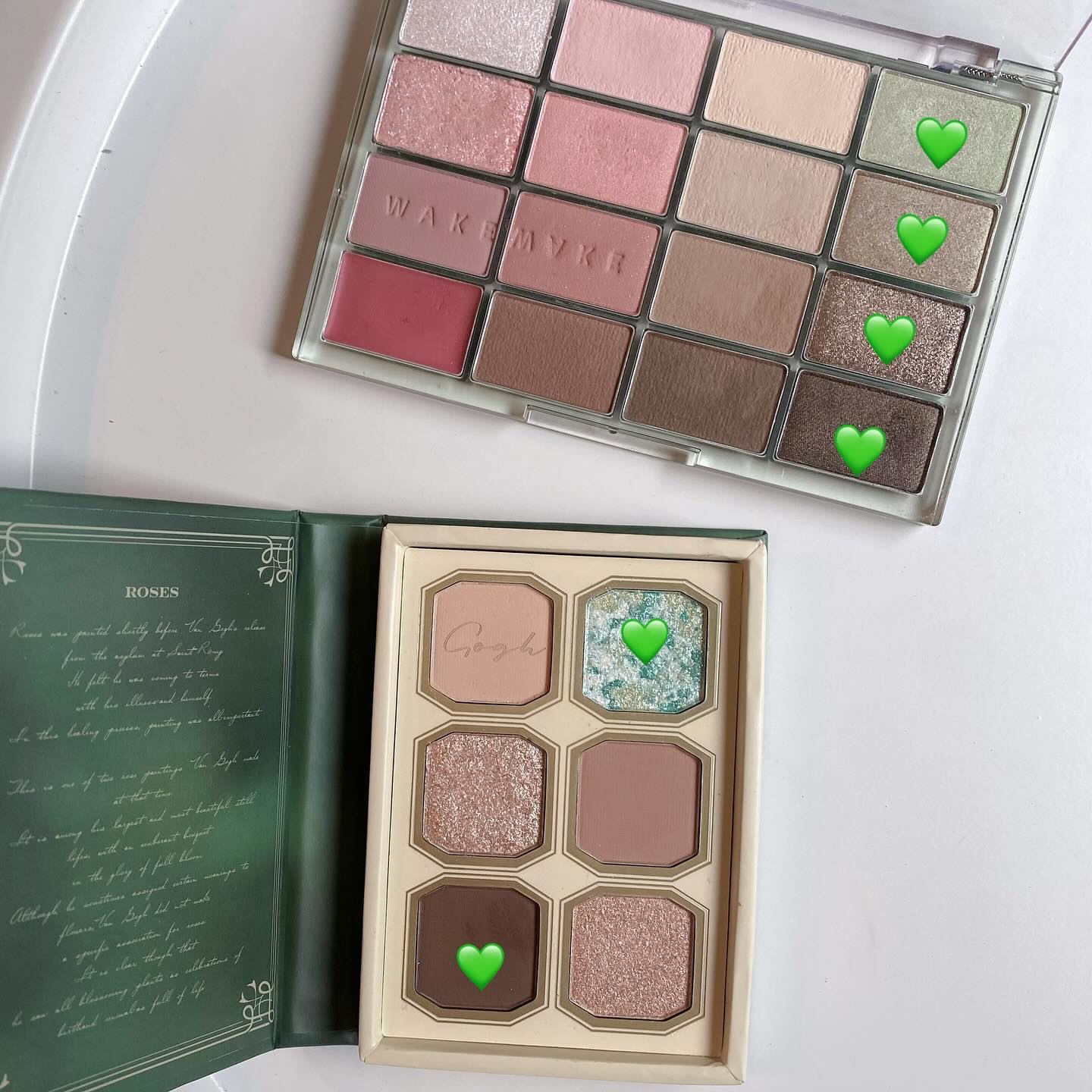 ソフトブラーリングアイパレット/wakemake/アイシャドウパレットを使ったクチコミ（3枚目）