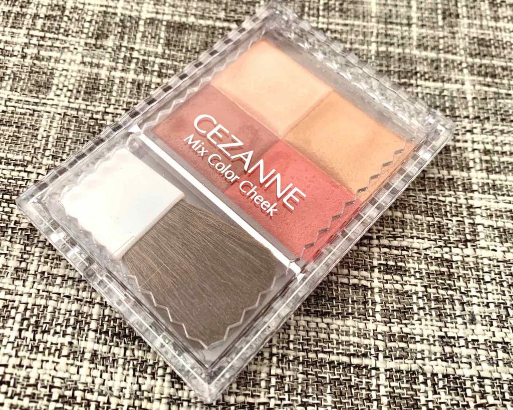 ミックスカラーチーク/CEZANNE/パウダーチークを使ったクチコミ(2枚目)