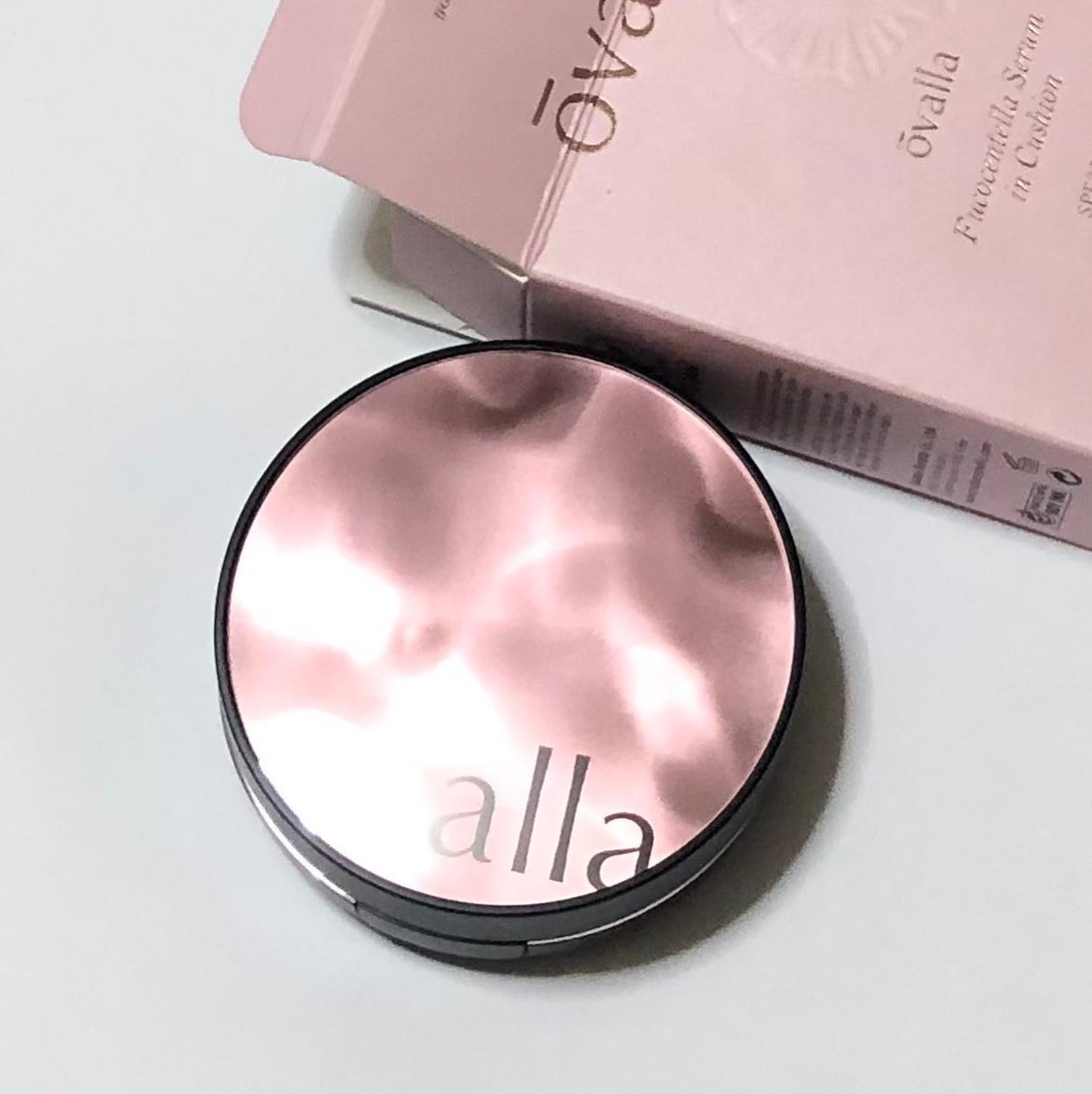 フコセンテラセラム イン クッション/ovalla/クッションファンデーションを使ったクチコミ(10枚目)