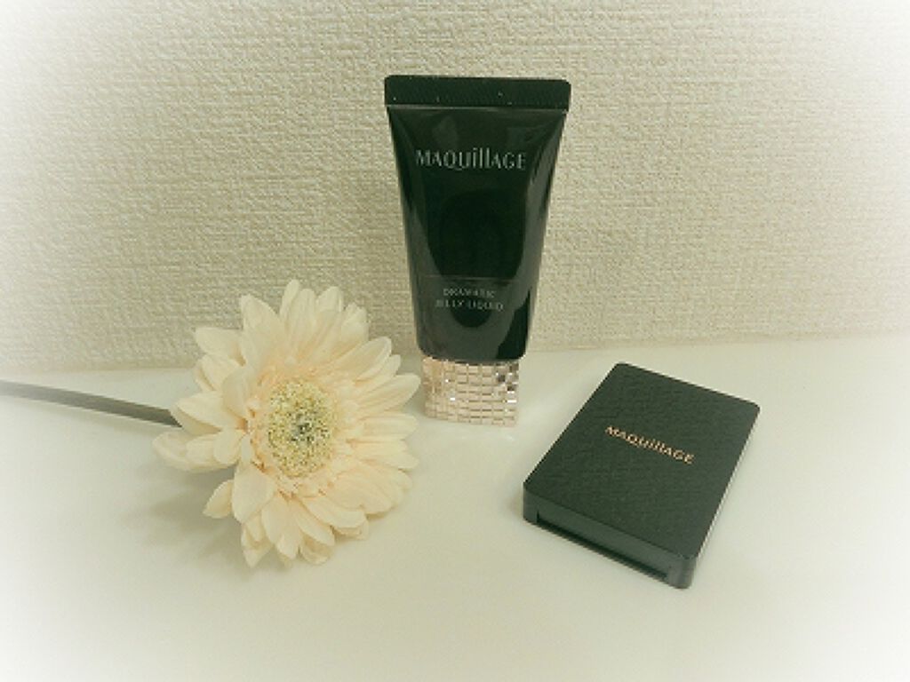 ドラマティックジェリーリキッド/マキアージュ/リキッドファンデーションを使ったクチコミ（1枚目）