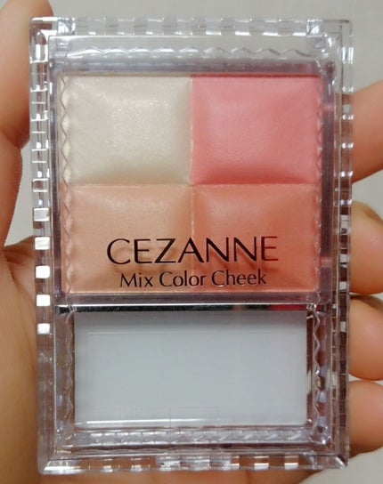 ミックスカラーチーク/CEZANNE/パウダーチークを使ったクチコミ(3枚目)