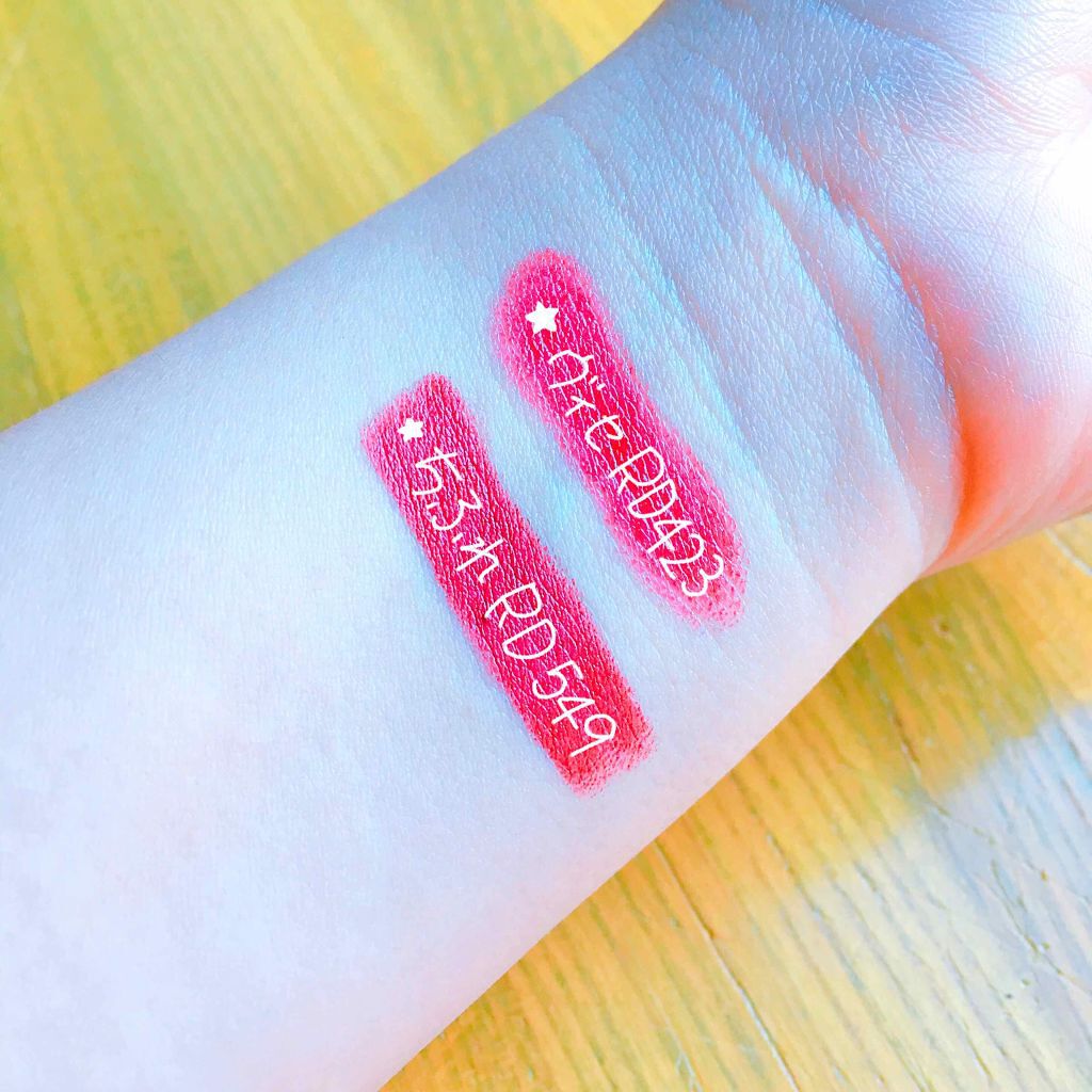 リシェ カラーポリッシュ リップスティック/Visée/口紅を使ったクチコミ（2枚目）