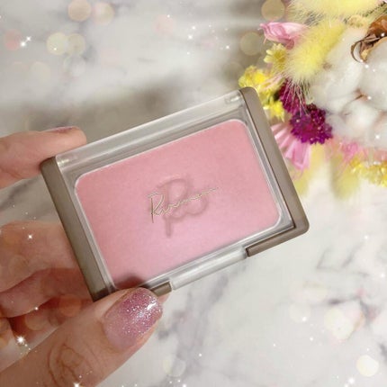 ヴェールグロウチーク 04 アンバーローズ/Ririmew/パウダーチークを使ったクチコミ(2枚目)