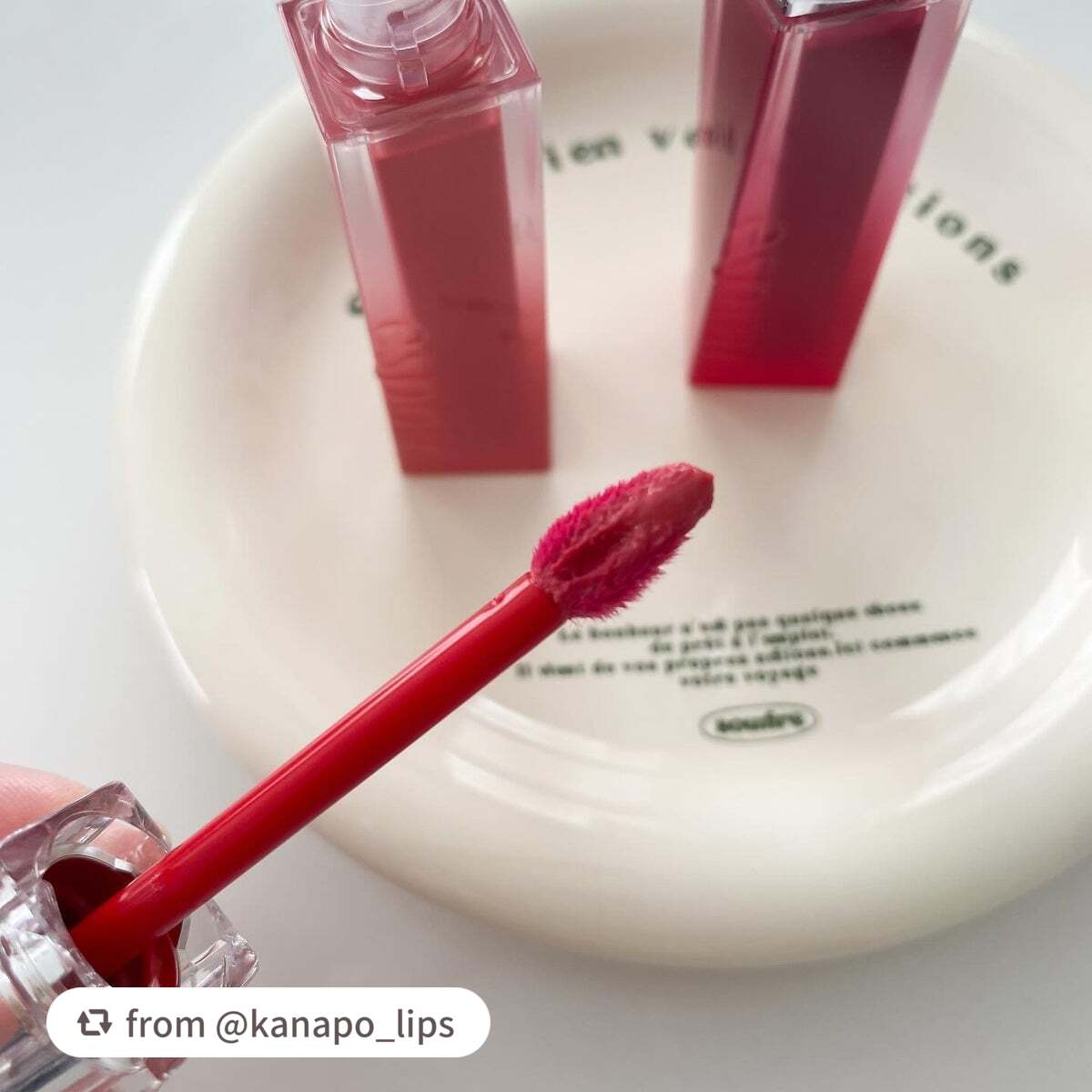 クチュールリップティントグレイズ/espoir/リップティントを使ったクチコミ(2枚目)