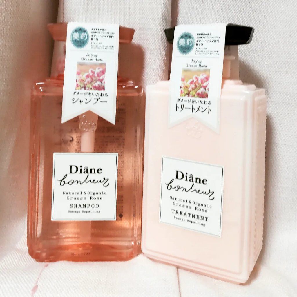 グラースローズの香り/シャンプー＆トリートメント/ダイアン/市販シャンプーを使ったクチコミ（1枚目）