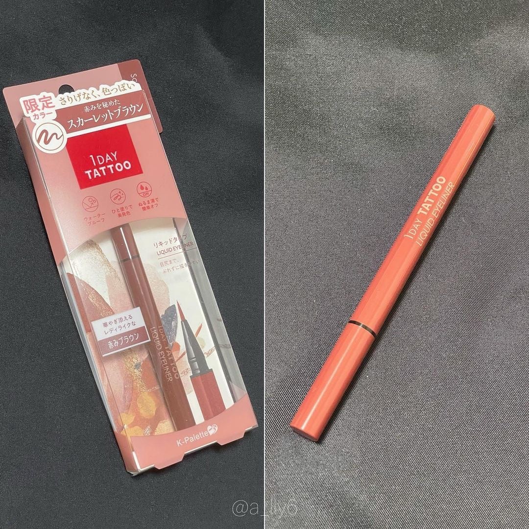 1DAY TATTOO ãªãããã¢ã€ã©ã€ããŒ/K-ãã¬ãã/ãªãããã¢ã€ã©ã€ããŒã䜿ã£ãã¯ãã³ãïŒ4æç®ïŒ
