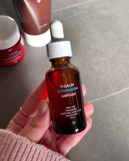 レチノーラゲンアンプル/P.CALM/美容液を使ったクチコミ(4枚目)