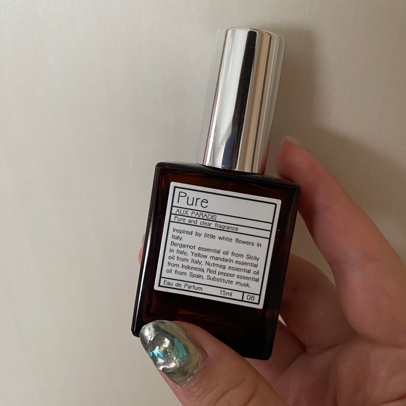 オードパルファム #08 Pure 〔ピュア〕/AUX PARADIS/香水(レディース)を使ったクチコミ(1枚目)