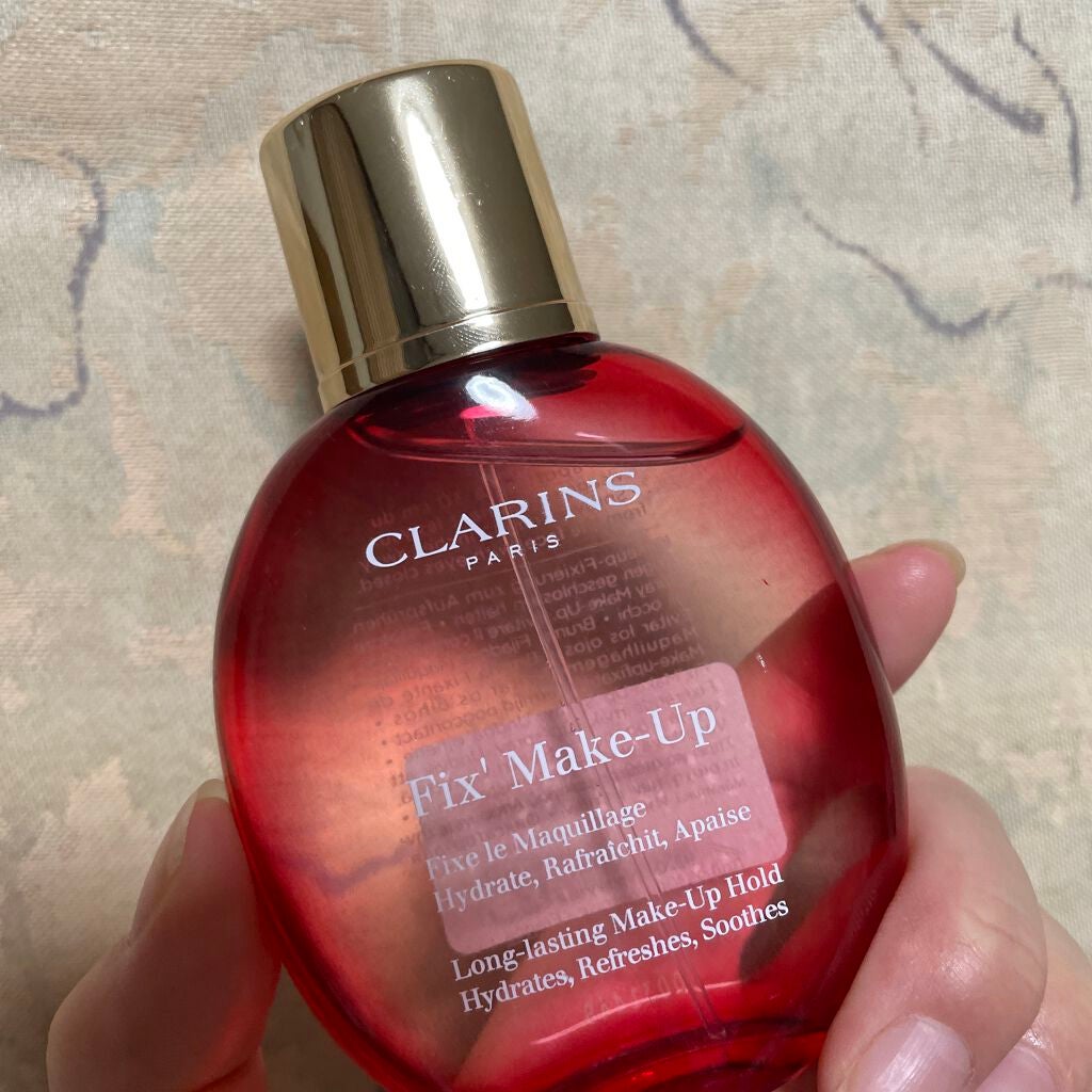 フィックス メイクアップ/CLARINS/ミスト状化粧水を使ったクチコミ(1枚目)