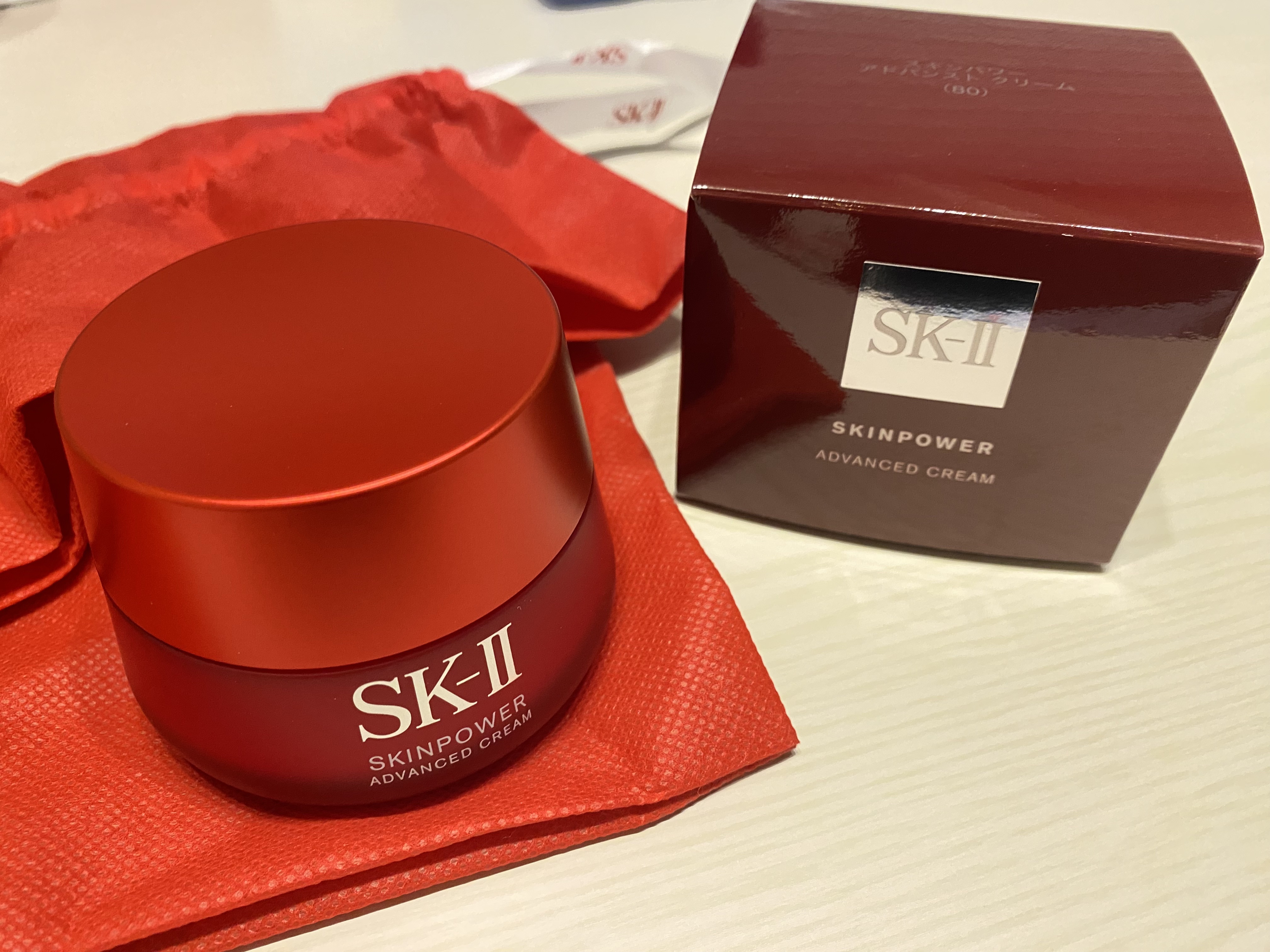 スキンパワー アドバンスト クリーム/SK-II/フェイスクリームを使ったクチコミ（2枚目）