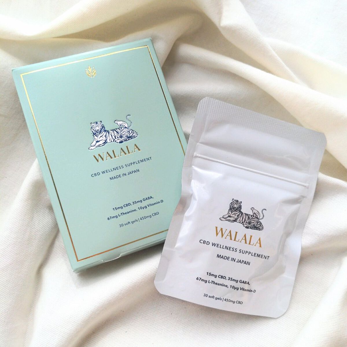 CBD ウェルネスサプリメント/WALALA/健康サプリメントを使ったクチコミ（1枚目）