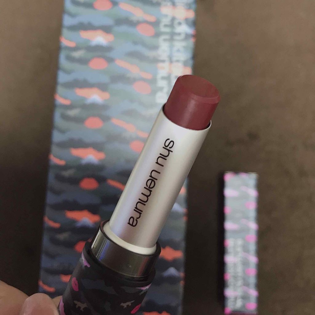 ルージュ アンリミテッド マット/shu uemura/口紅を使ったクチコミ(2枚目)