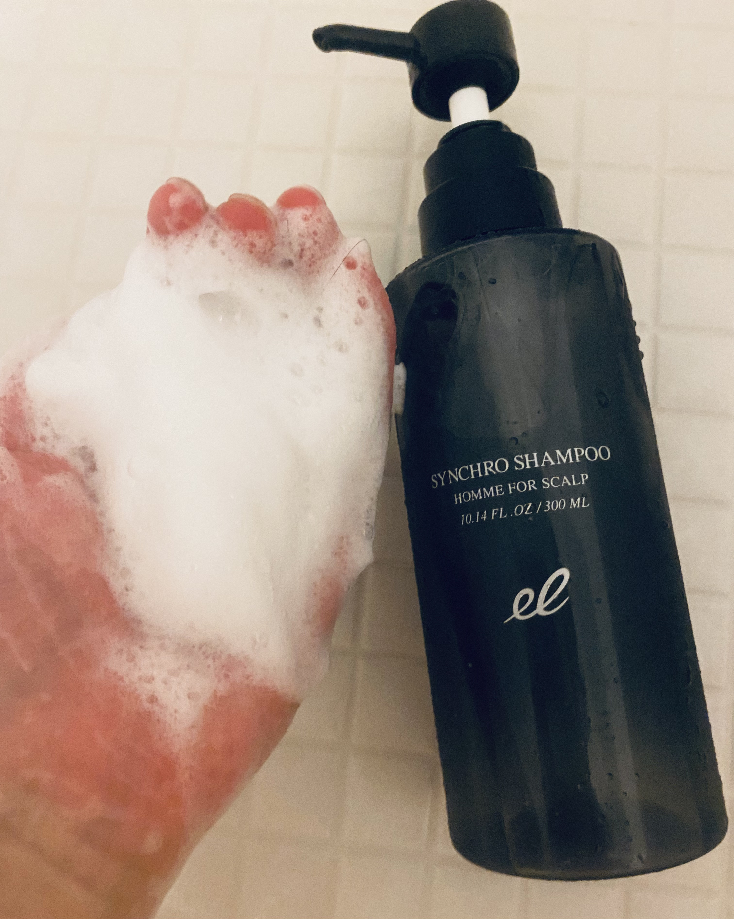 シンクロシャンプー オム FOR SCALP/ELECTRON/市販シャンプーを使ったクチコミ（3枚目）