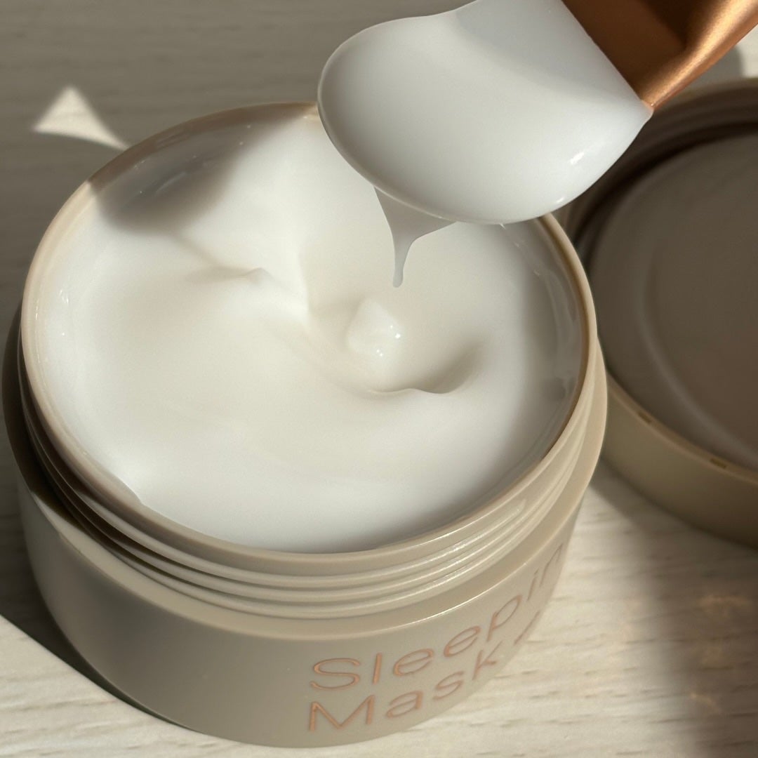 スリーピングマスク with CICA/b.glen/フェイスクリームを使ったクチコミ(2枚目)