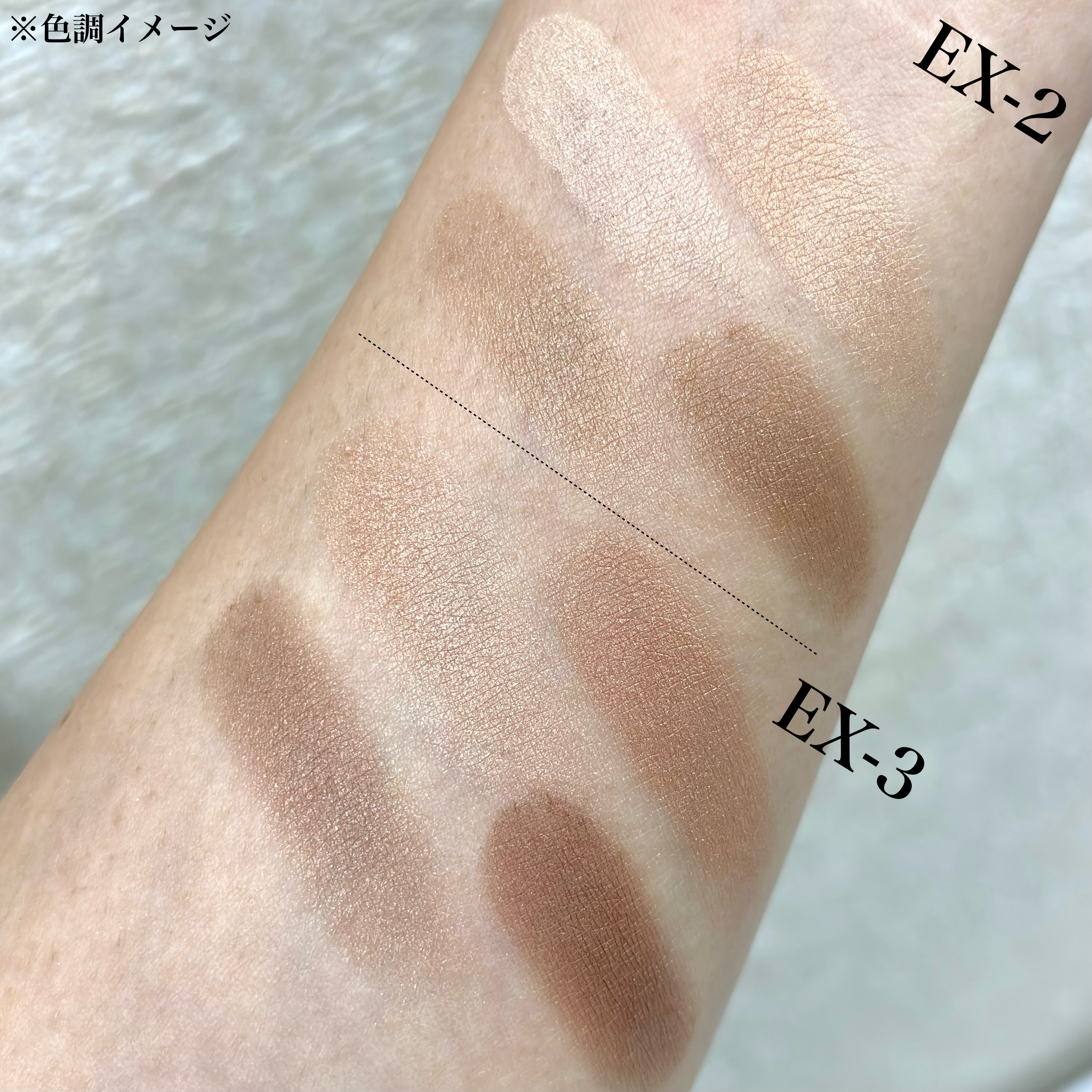 スターダストダイヤモンドハイライトパウダー/PERFECT DIARY/パウダーハイライトを使ったクチコミ（3枚目）