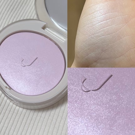 CUBISM ニュアンスグロウパウダー #M304 スノーラベンダー(2.5g)/Joocyee/パウダーチークを使ったクチコミ(3枚目)