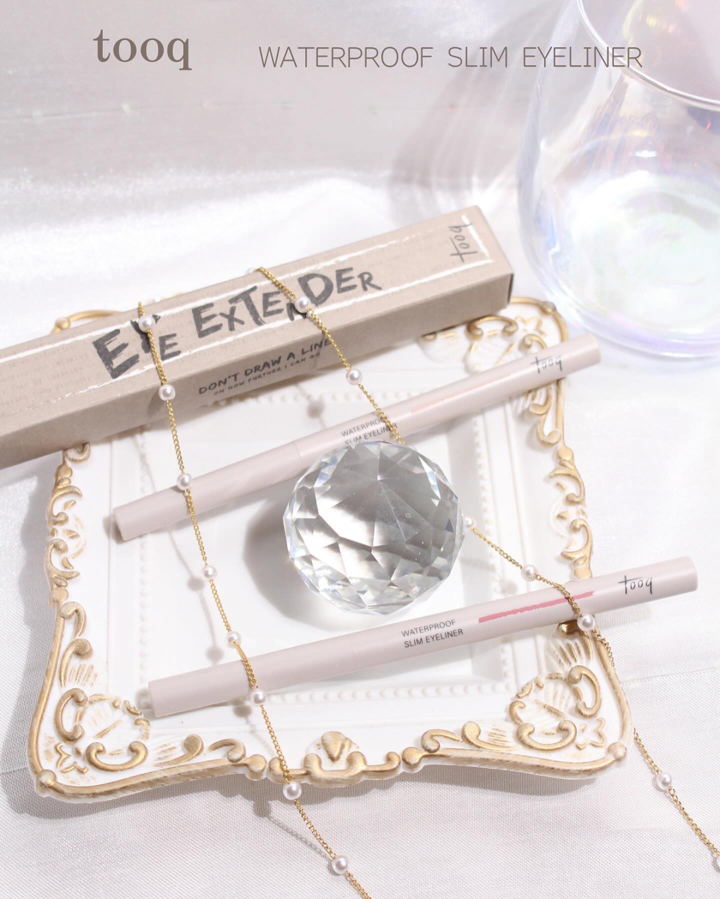 ウォータープルーフ スリム アイライナー/Tooq/ジェルアイライナーを使ったクチコミ（2枚目）