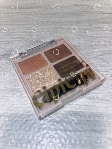 ドレッシーシャドウ/CipiCipi/アイシャドウパレットを使ったクチコミ(1枚目)