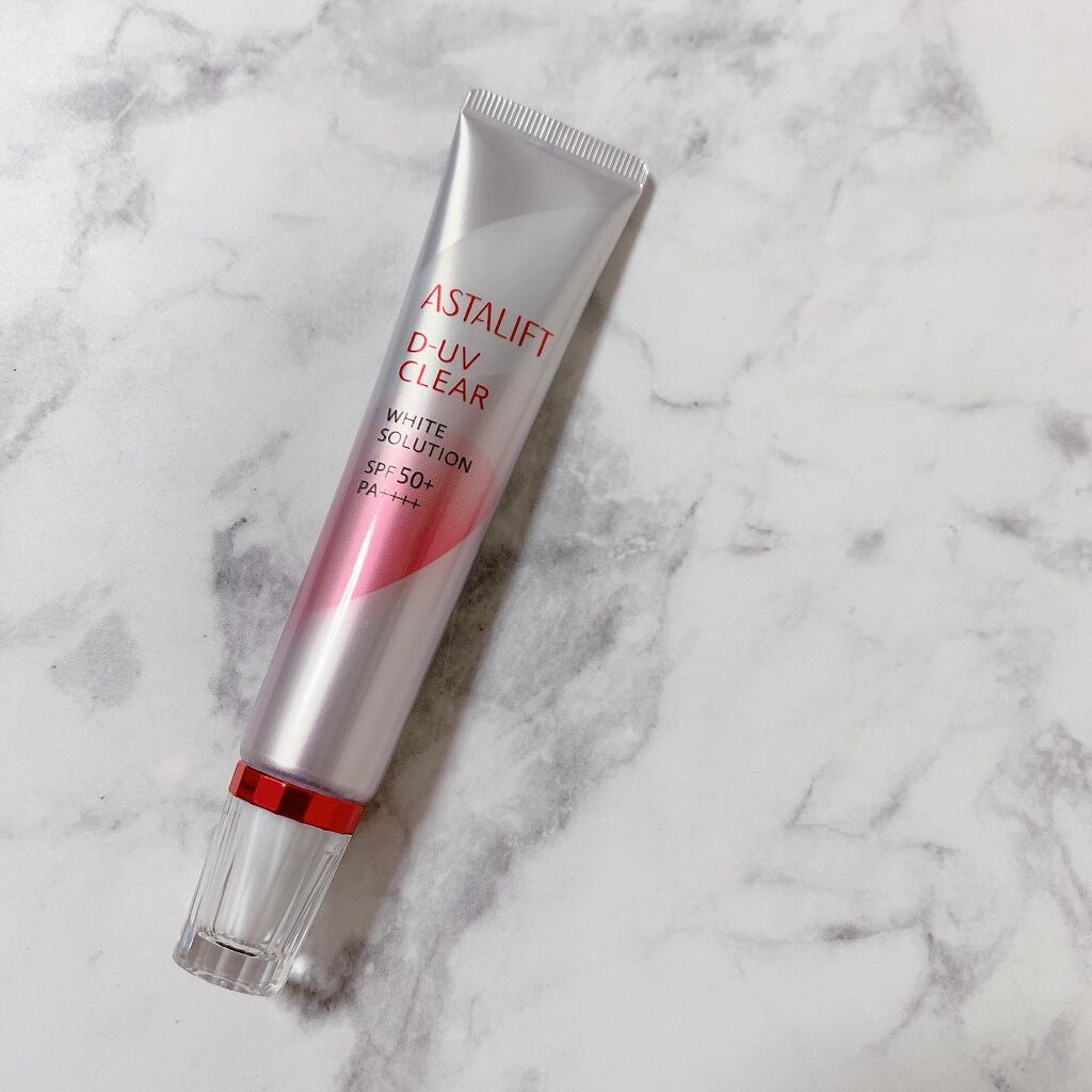 D-UVクリア ホワイトソリューション/アスタリフト/日焼け止めクリームを使ったクチコミ（1枚目）