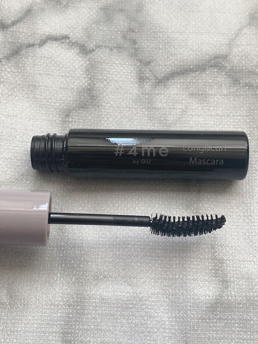ロング&カールマスカラ 09 BLACK/#4me by GU/マスカラを使ったクチコミ（2枚目）