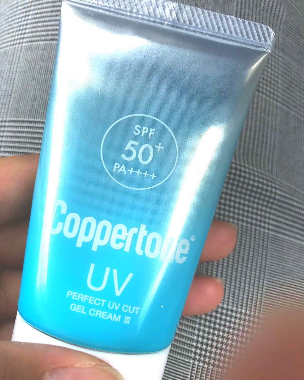 パーフェクトUVカットジェルクリーム III/コパトーン/日焼け止めジェルを使ったクチコミ（1枚目）