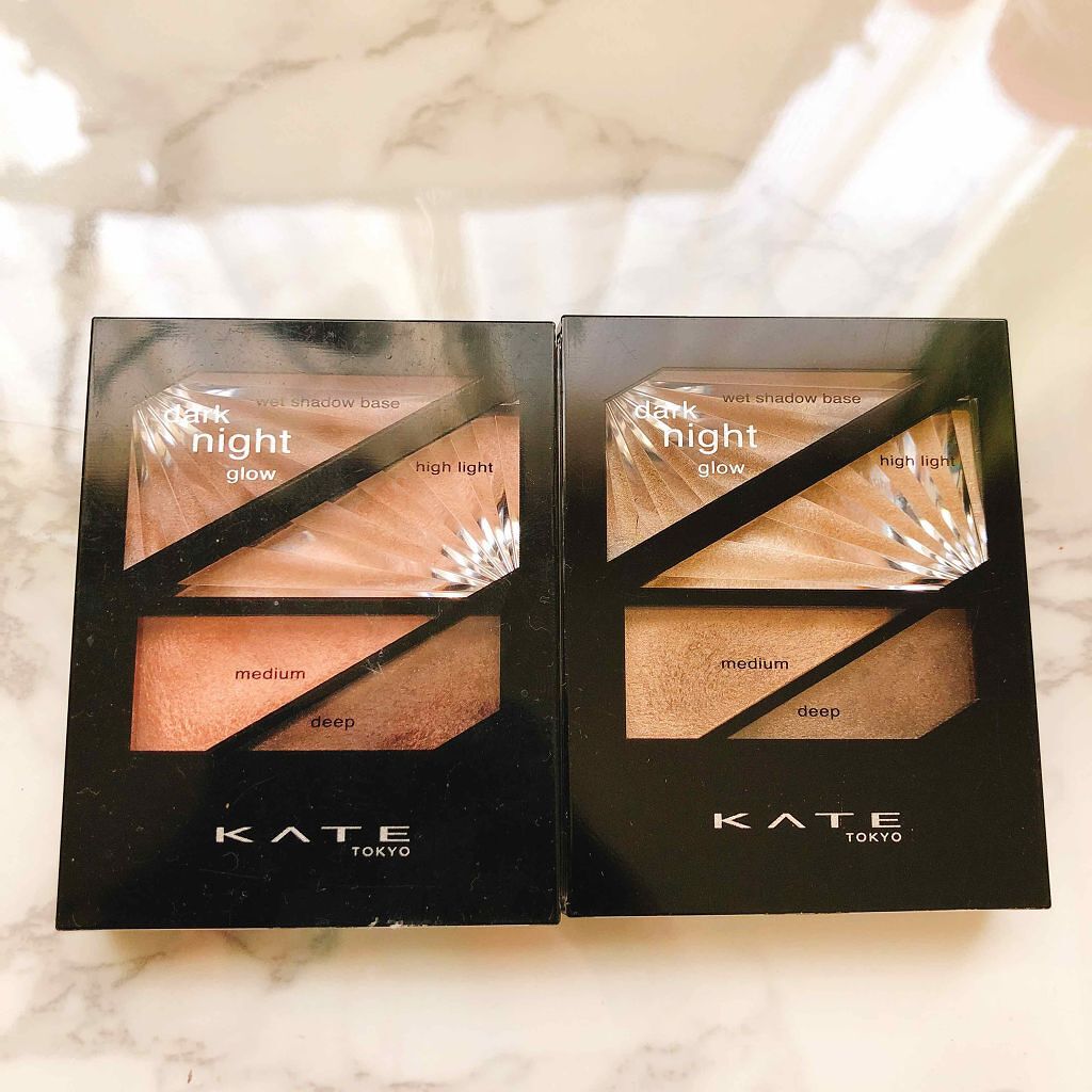ダークナイトグロウ/KATE/アイシャドウパレットを使ったクチコミ（1枚目）