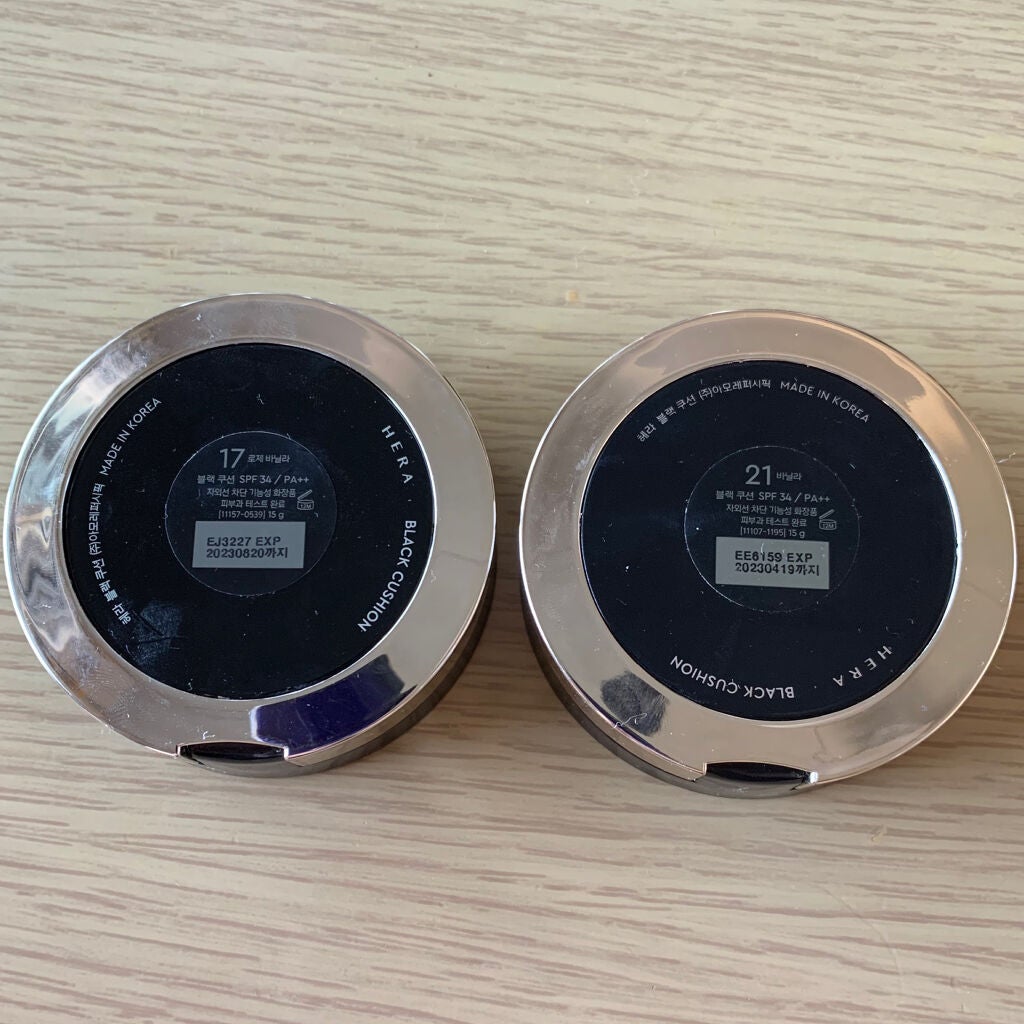 ブラック クッション/HERA/クッションファンデーションを使ったクチコミ(2枚目)