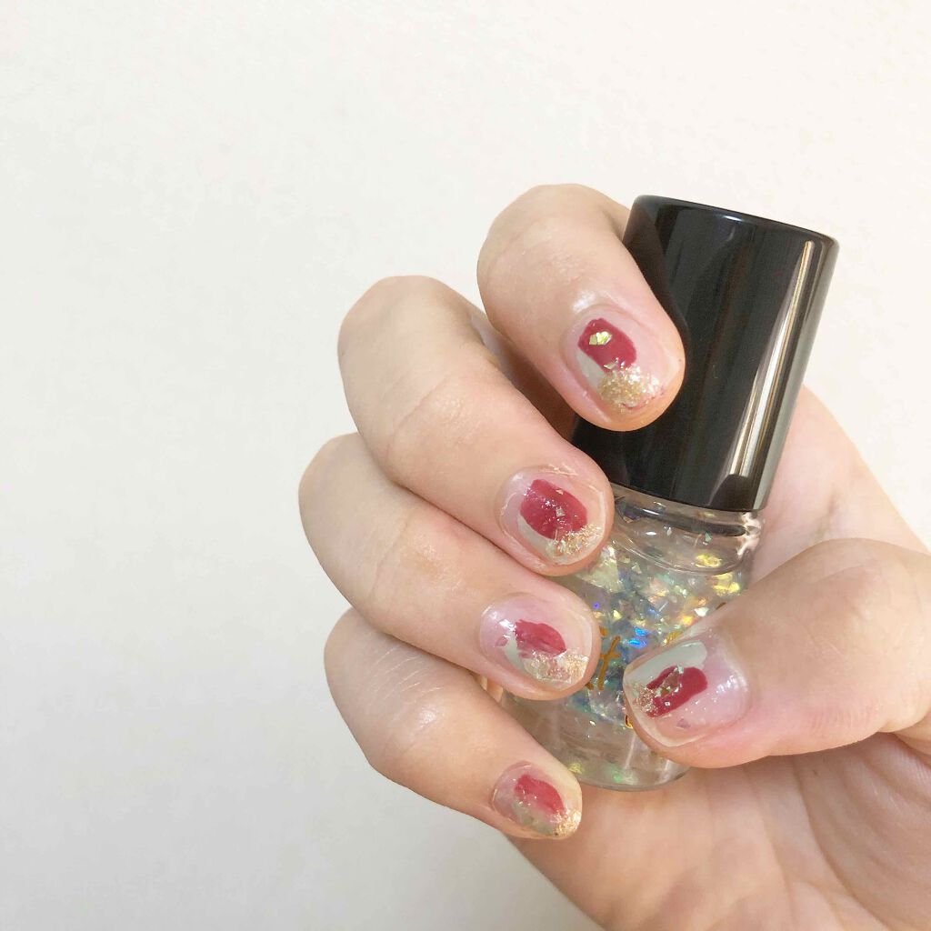 ITGグリッターネイル/DAISO/マニキュアを使ったクチコミ（2枚目）