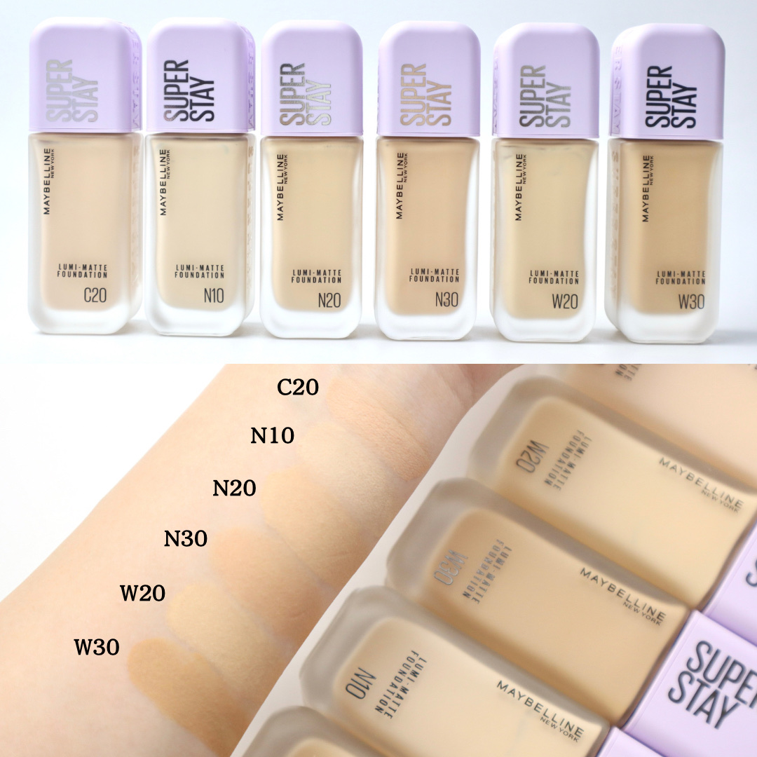 SPステイ ルミマット リキッド ファンデーション/MAYBELLINE NEW YORK/リキッドファンデーションを使ったクチコミ（2枚目）
