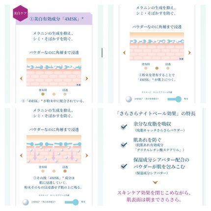 スノービューティー ブライトニング スキンケアパウダーA (医薬部外品)/スノービューティー/プレストパウダーを使ったクチコミ(2枚目)
