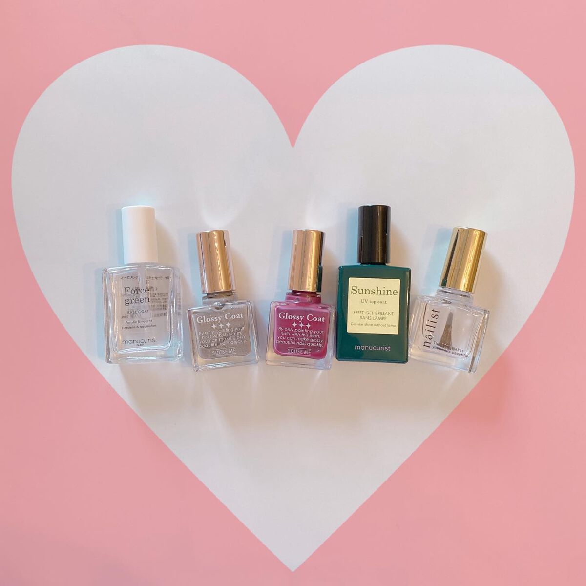 グロッシーコート/スキューズミー/オールインワンネイルを使ったクチコミ(2枚目)