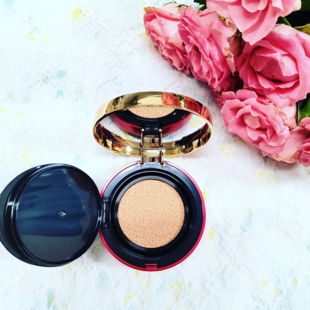 アルーチェルーチェ クッションファンデーション/Aluce luce/クッションファンデーションを使ったクチコミ(2枚目)