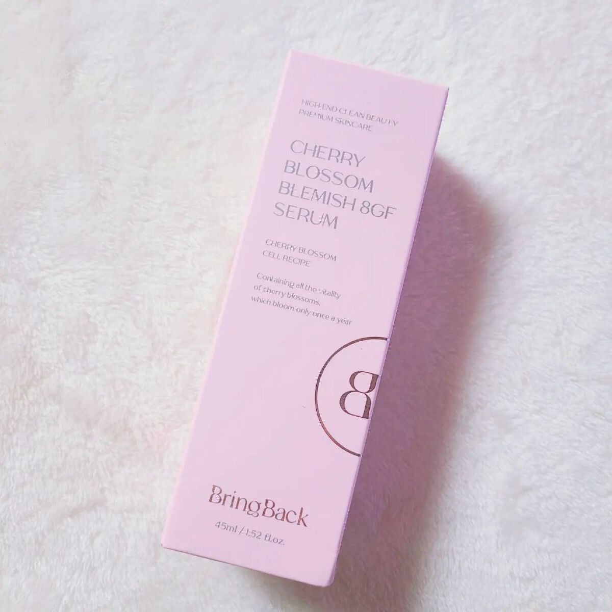 チェリーブロッサムブレミッシュ8GFセラム/Bring Back/化粧水を使ったクチコミ(2枚目)