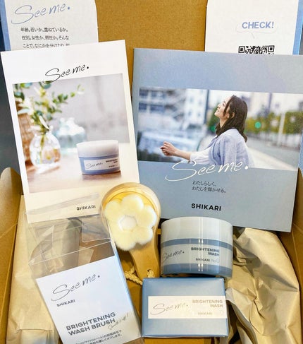 BRIGHTENING WASH/SHIKARI/その他洗顔料を使ったクチコミ(1枚目)