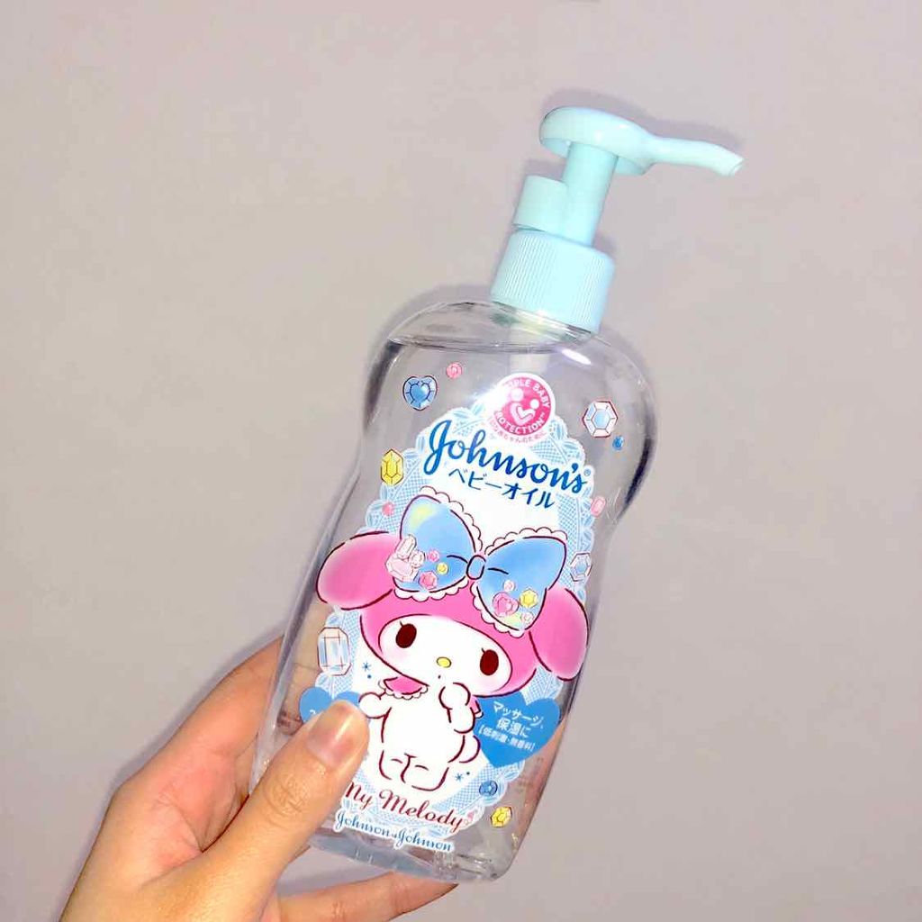 ジョンソン ベビーオイル 無香料/ジョンソンベビー/ボディオイルを使ったクチコミ(1枚目)