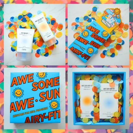 AWE・SUN AIRY-FIT Daily Moisurizer With Sunscreen/JUMISO/日焼け止めクリームを使ったクチコミ(2枚目)