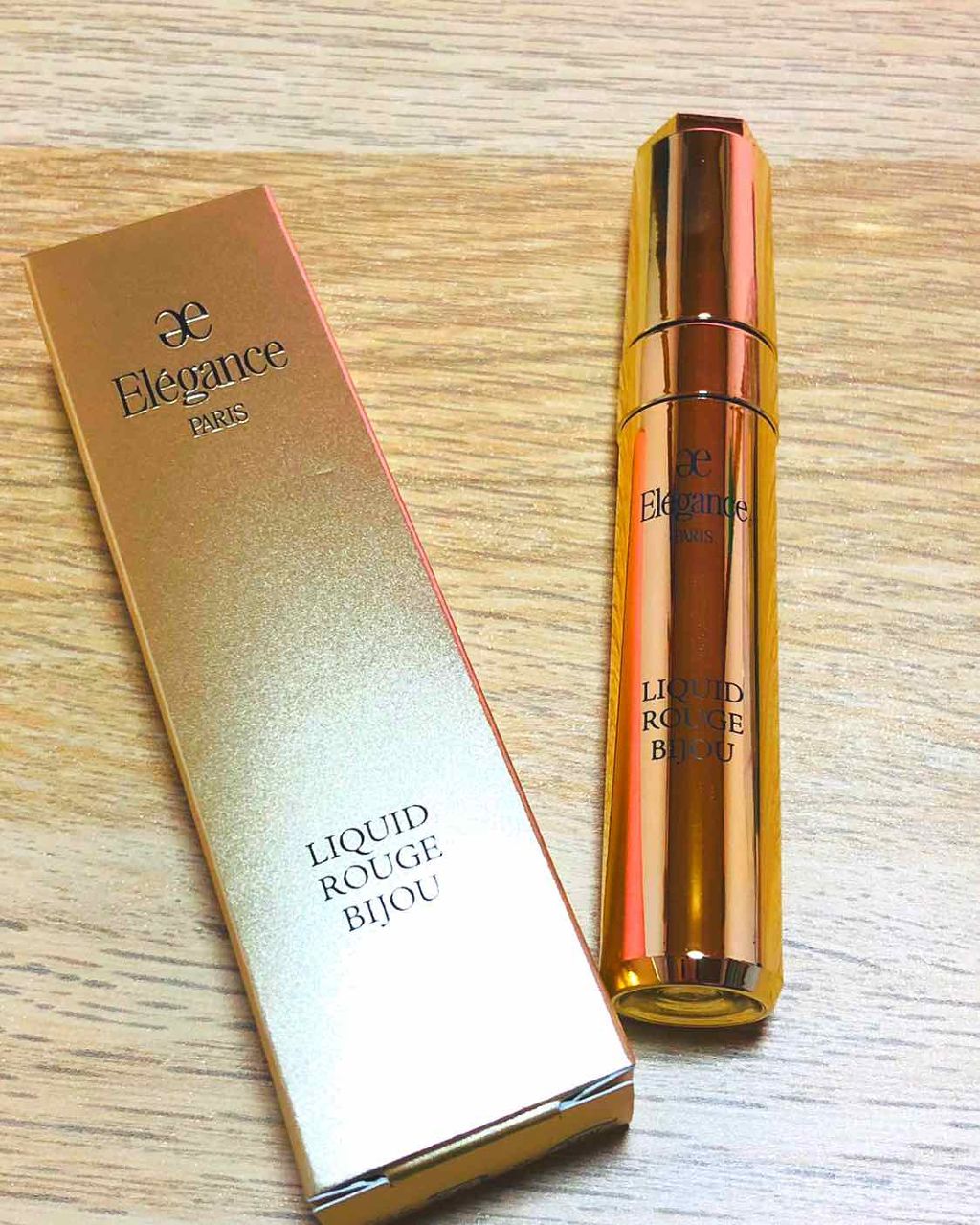 エレガンス リクイッド ルージュ ビジュー 14/Elégance/口紅を使ったクチコミ（1枚目）