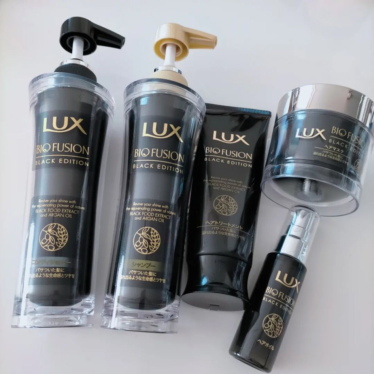 バイオフュージョン ブラックエディション/LUX/市販シャンプーを使ったクチコミ（1枚目）