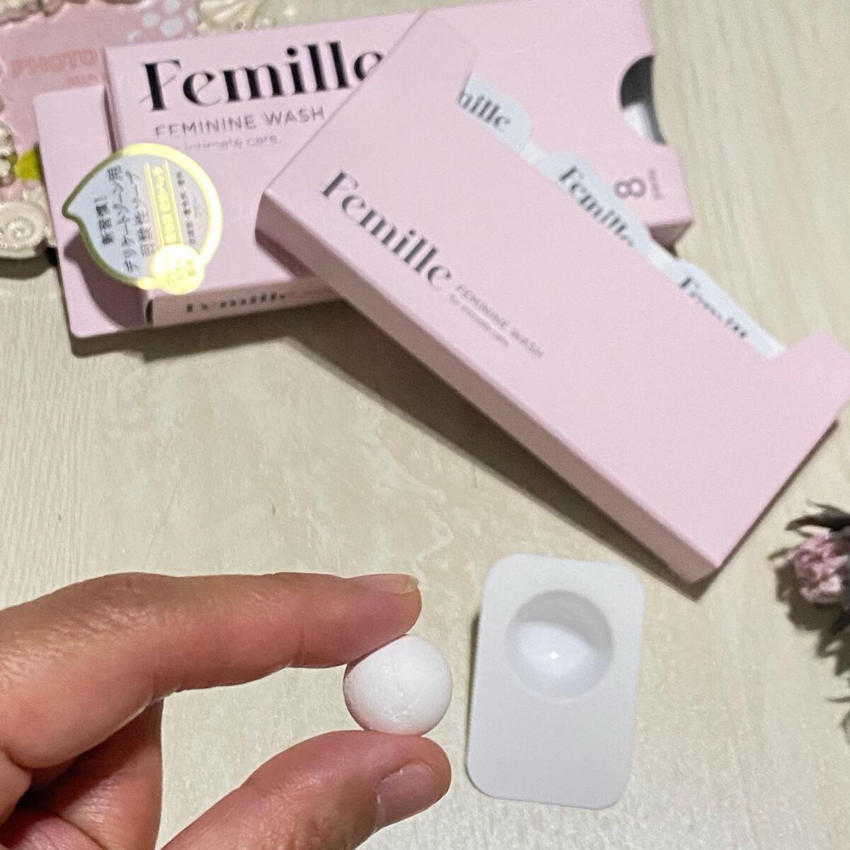 フェミニンウォッシュFD 8 packs/Femille/デリケートゾーンケアを使ったクチコミ（3枚目）