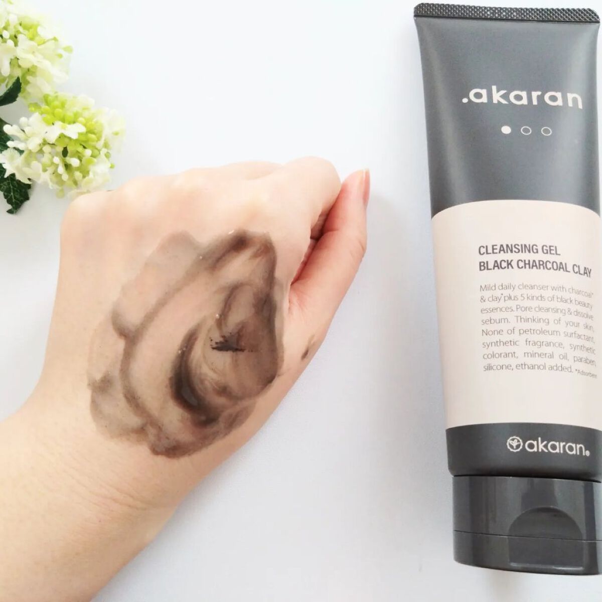 ブラックジェルクレンジング/.akaran/クレンジングジェルを使ったクチコミ（3枚目）