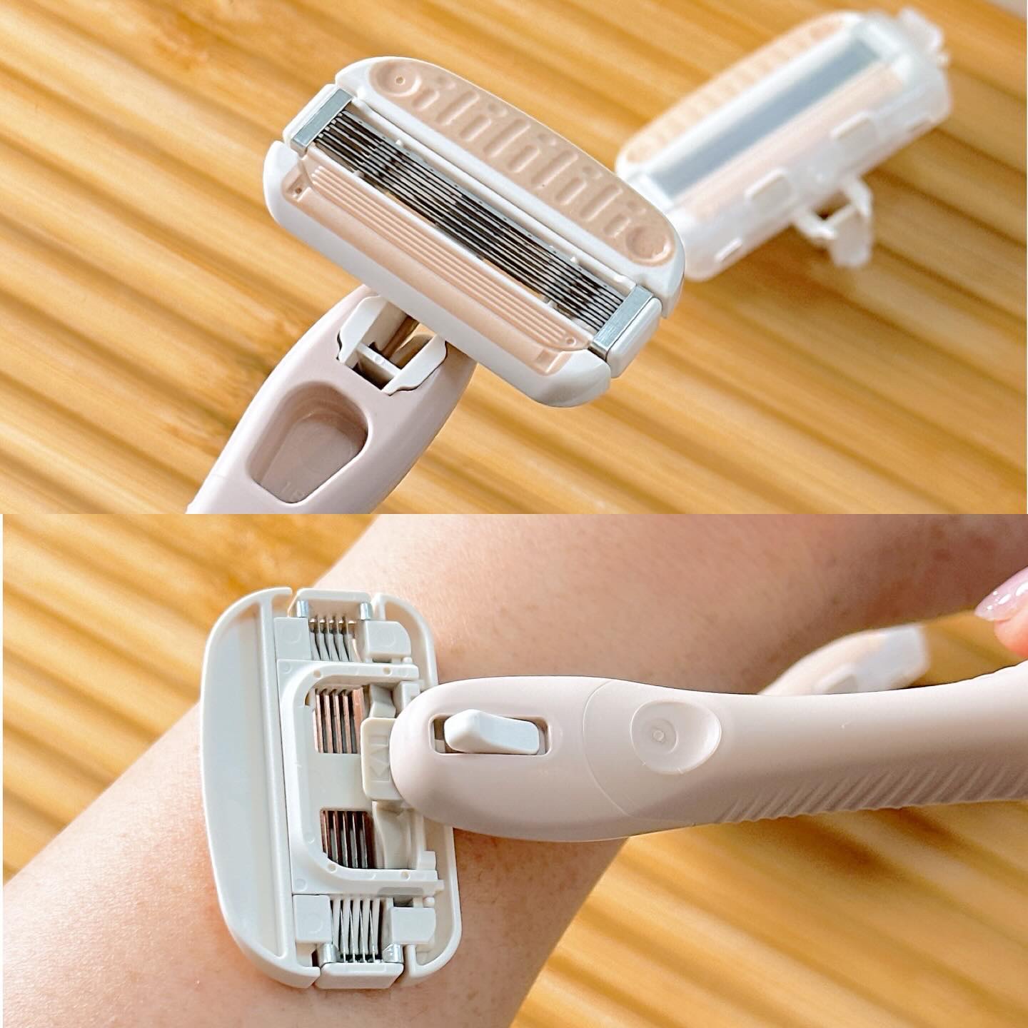 miness ボディ用カミソリ 替刃2個付/貝印/シェーバーを使ったクチコミ（3枚目）