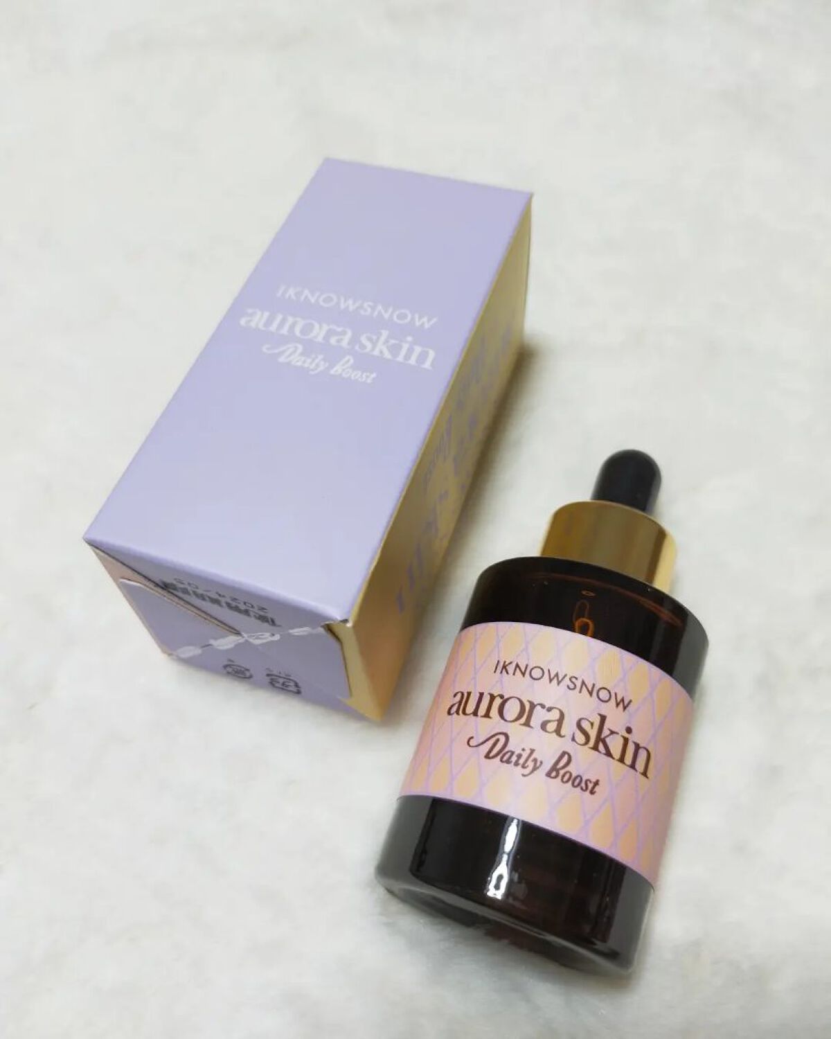 オーロラスキン デイリーブースト/IKNOWSNOW/美容液を使ったクチコミ（1枚目）